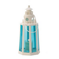 Ocean Blue Lighthouse Lamp